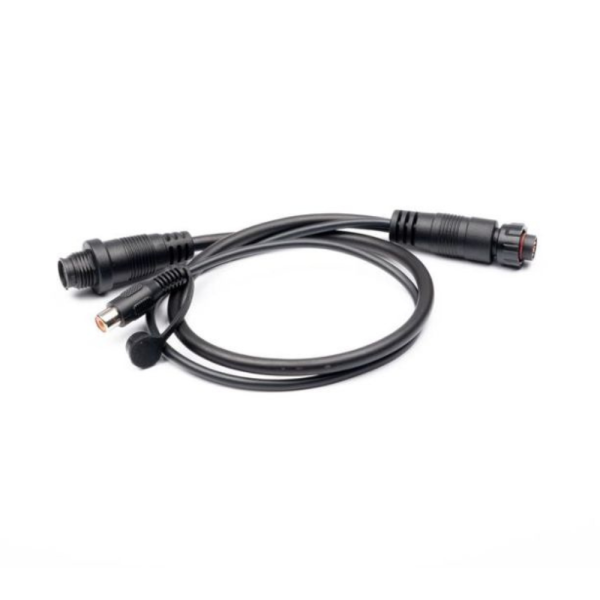 Cavo adattatore cornetta (12 pin a 12 pin) con output per speaker passivo_elmar global service