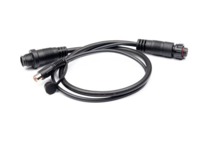 Cavo adattatore cornetta (12 pin a 12 pin) con output per speaker passivo_elmar global service