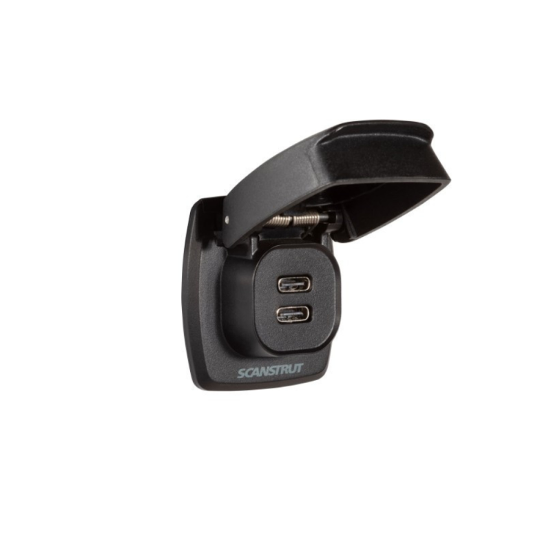 Doppia Presa di Ricarica USB-C