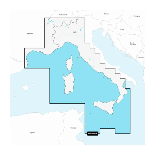 Marine Charts Navionics + Mar Mediterraneo, Centrale e Occidentale - Carte nautiche-elmar global service