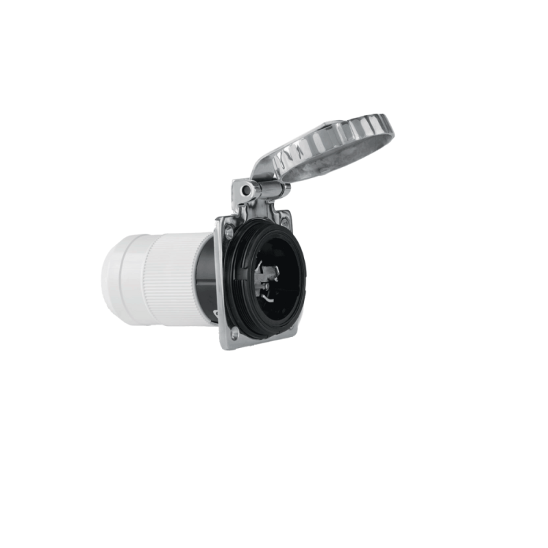 Spina incasso 63A Marinco AISI 316