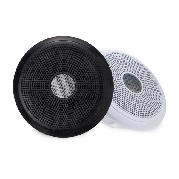 Altoparlanti marini Fusion XS-F77CWB da 7.7’’ griglia bianca Nera-elmar global service